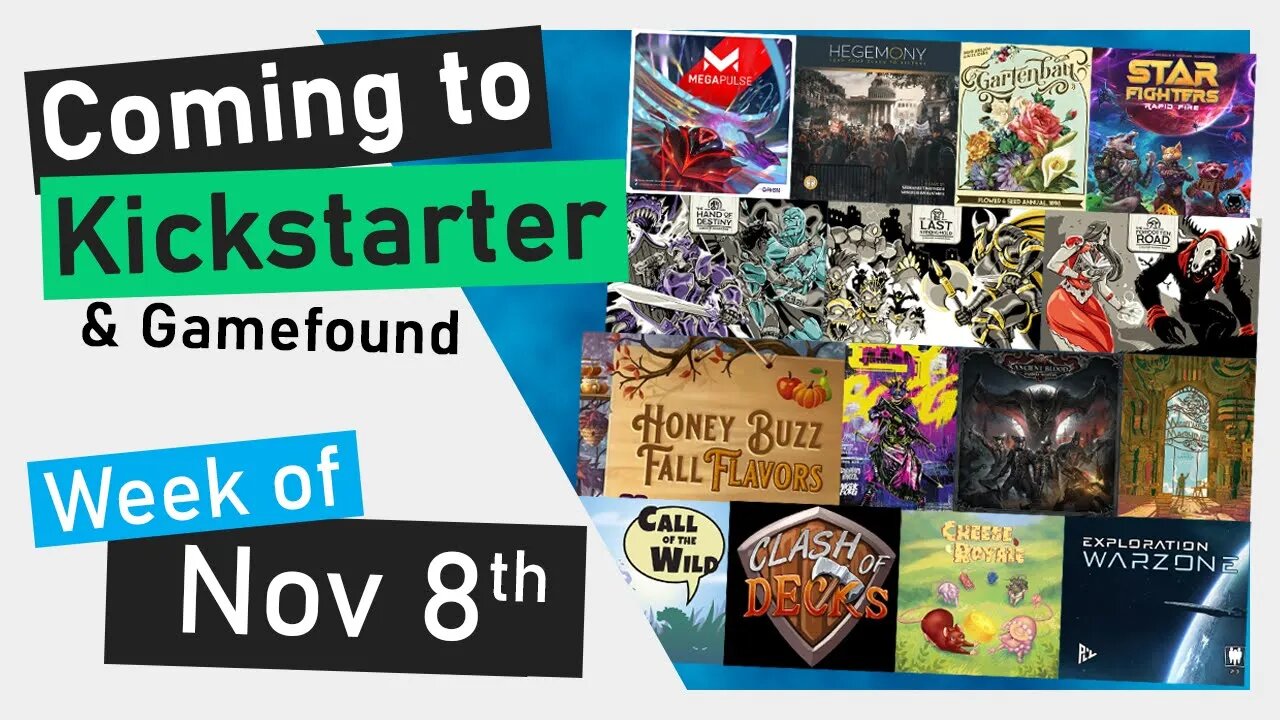 đź“…Kickstarter Boardgames | Weather Machine, Honey Buzz: Fall Flavors, Gartenbau, Hand of Destiny