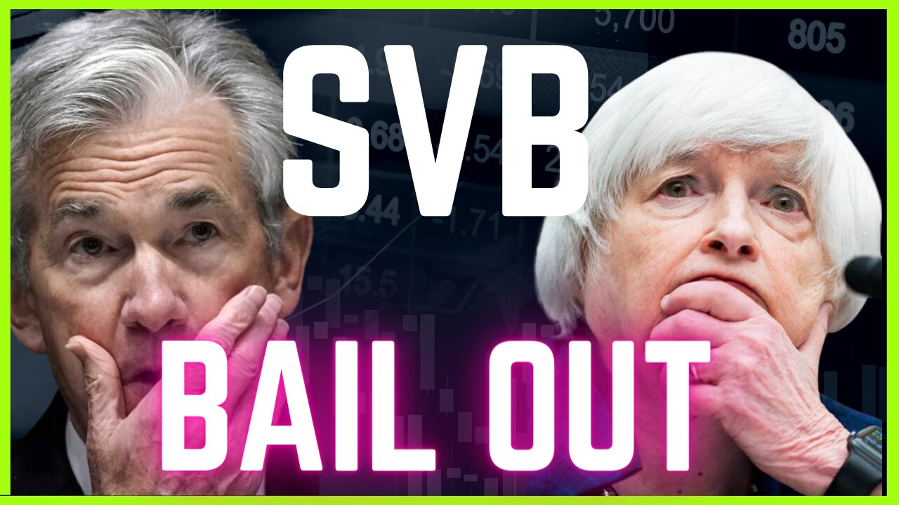 Silicon Valley Bank BAIL OUT Fails | Yellen Says No Bail Out From Government: Big Banks To Step In