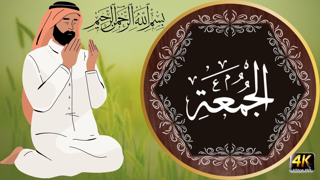 Surah Al-Jumu'ah (Friday) Full With Arabic Text |62-سورۃ الجمعۃ"Soothing Recitation"