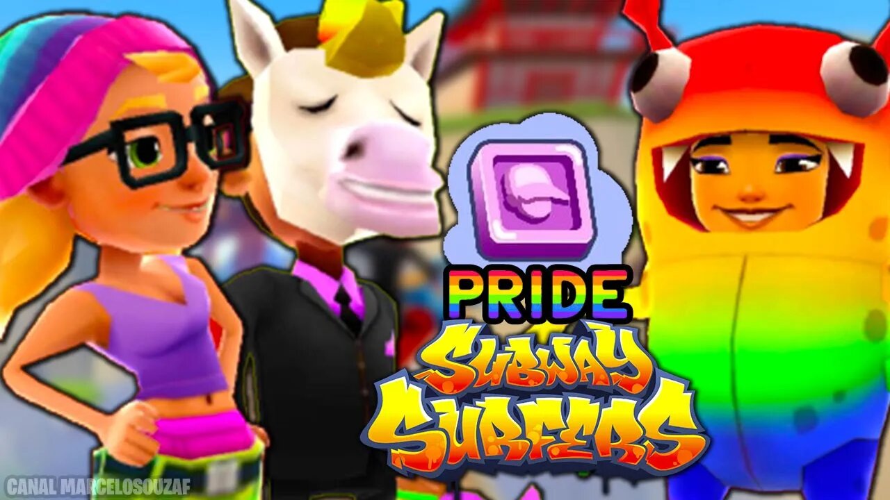 Primeiros Personagens por Moedas de Evento do Subway Surfers