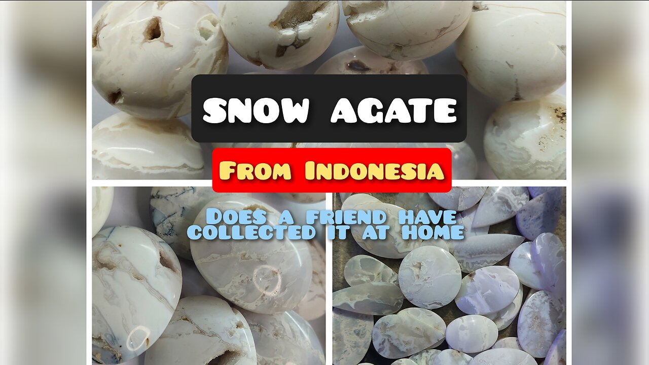 Snow agate