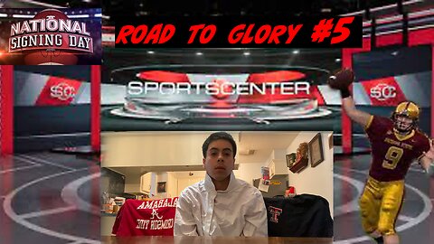 NCAA 14 ROAD TO GLORY!! SIGNING DAY + BATTLING IT OUT FOR THE FIRST STRING BABY!!