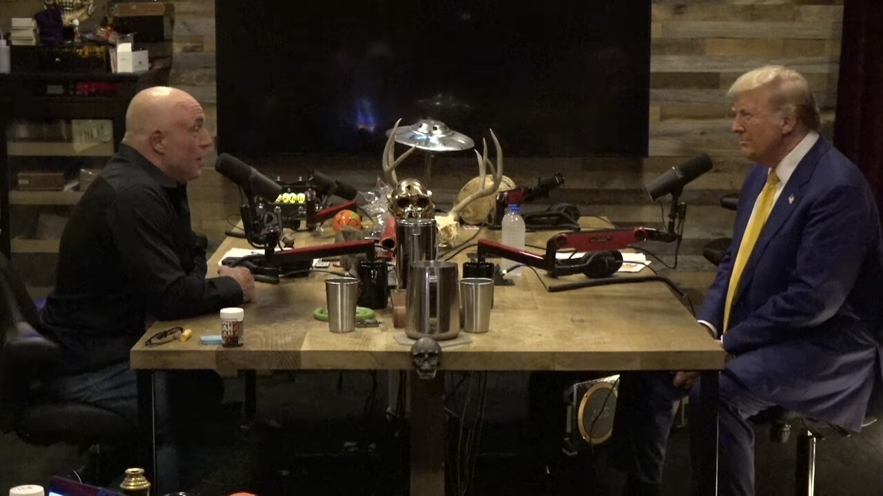 TRUMP Takes On ROGAN In Record Breaking Podcast Episode!