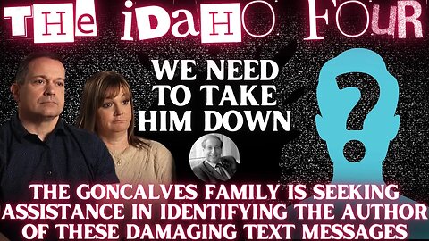 WE NEED TO SHUT HIM DOWN! Goncalves Family Asks for HELP Finding Out WHO WROTE THESE MESSAGES! #wtf