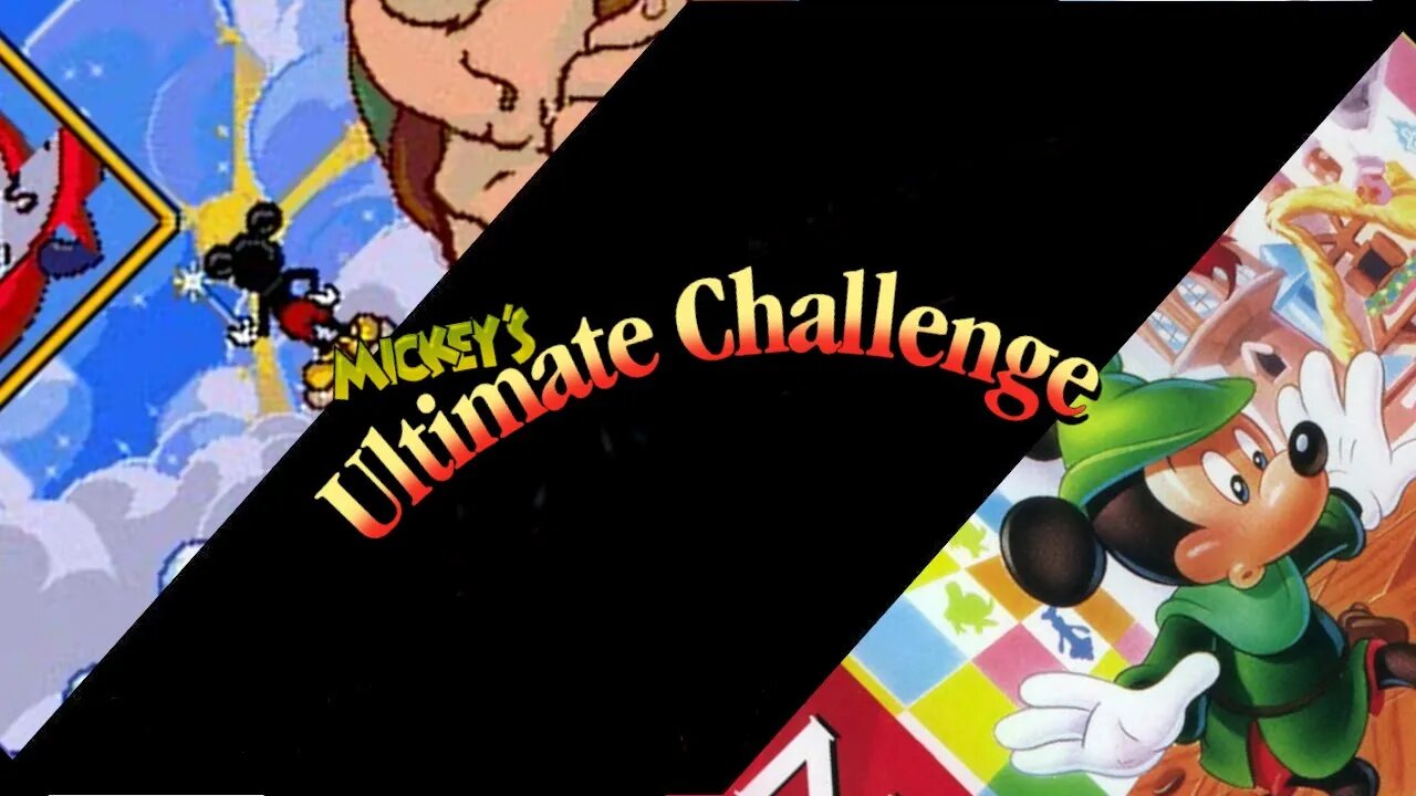 Mickeys Ultimate Challenge - All 3 Difficulties - (Genesis) - 1994