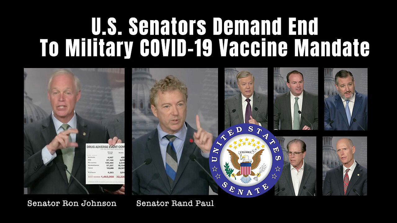 U.S. Senators Demand End To Military COVID-19 Vaccine Mandate