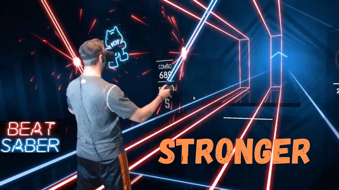 Beat Saber || Stronger || Expert+ Mixed Reality
