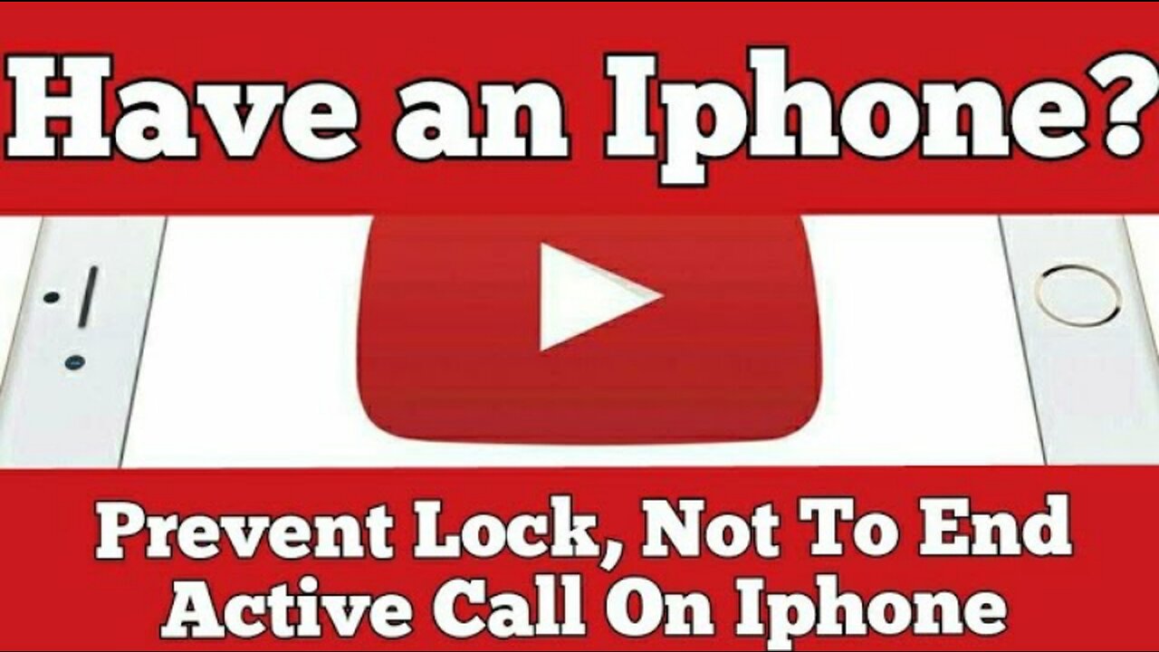 Have an Iphone?How To Prevent Lock, Not To End Active Call, On Iphone