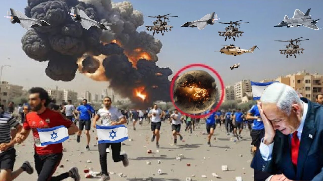 News Israeli Military Covert Weapon Convoy Ruined By Irani Fighter Jets& War Helicopters