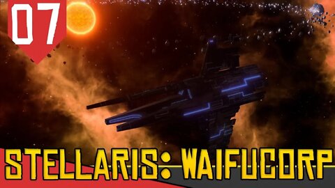 Encontrei uma NAVE ESTRANHA - Stellaris Waifu #07 [Série Gameplay Português PT-BR]