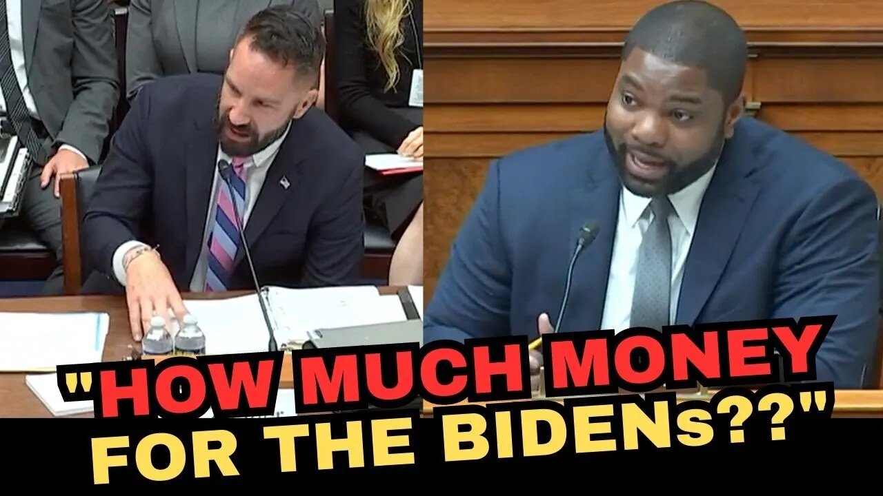 Byron Donalds Asked The Question We've All Been Waiting For Regarding the Biden's Family Corruption