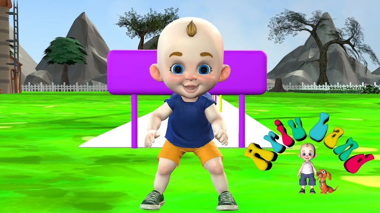 Learn colors (Running) | Ariu Land Nursery Rhymes & Kids Songs