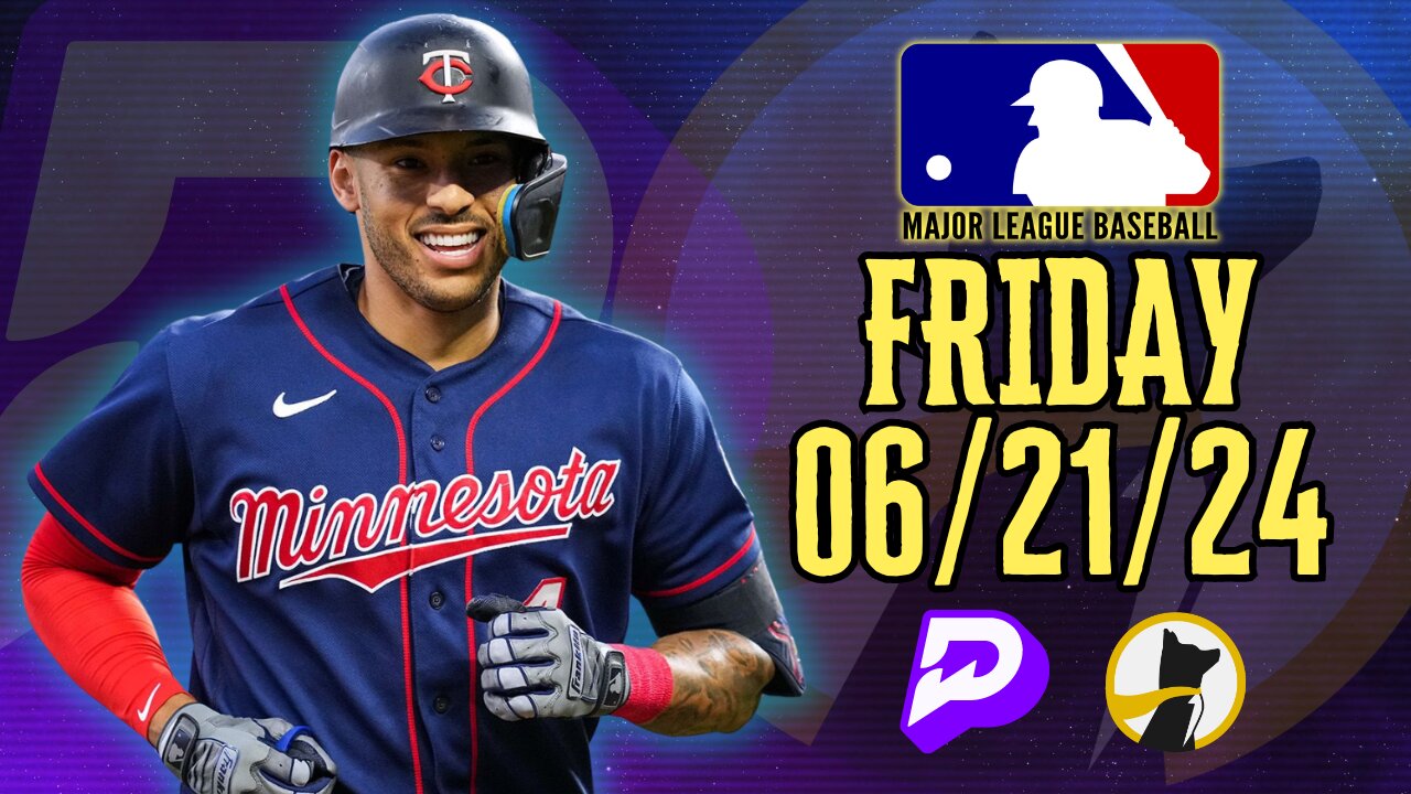 ⚾️ ✅ #PRIZEPICKS | #UNDERDOGFANTASY BEST PICKS FOR #MLB FRIDAY | 06/21/24 | #BASEBALL | TODAY