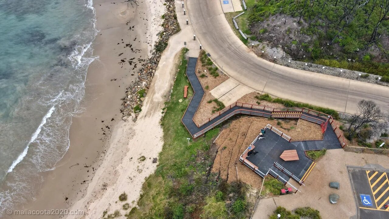 Bastion Point Mallacoota New Stairs Dec 2020