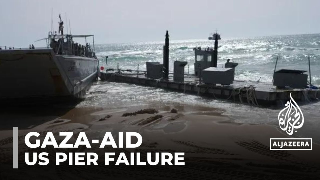 Washington investigates the reasons behind the failure of the US humanitarian pier