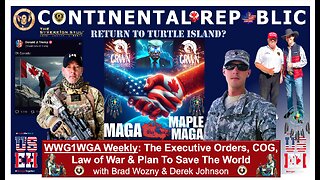 Trumps MAGA Takes out [DS] Strongholds, Turtle Island, GEN Flynn & More w/Derek Johnson, Brad Wozny