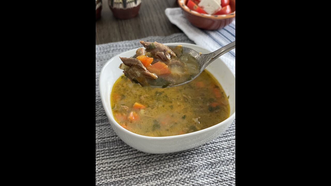 Beef and Vegetables Soup/ Authentic