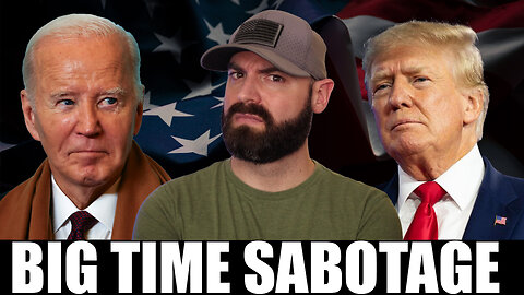 Joe Biden Is Sabotaging The Trump Campaign and America!