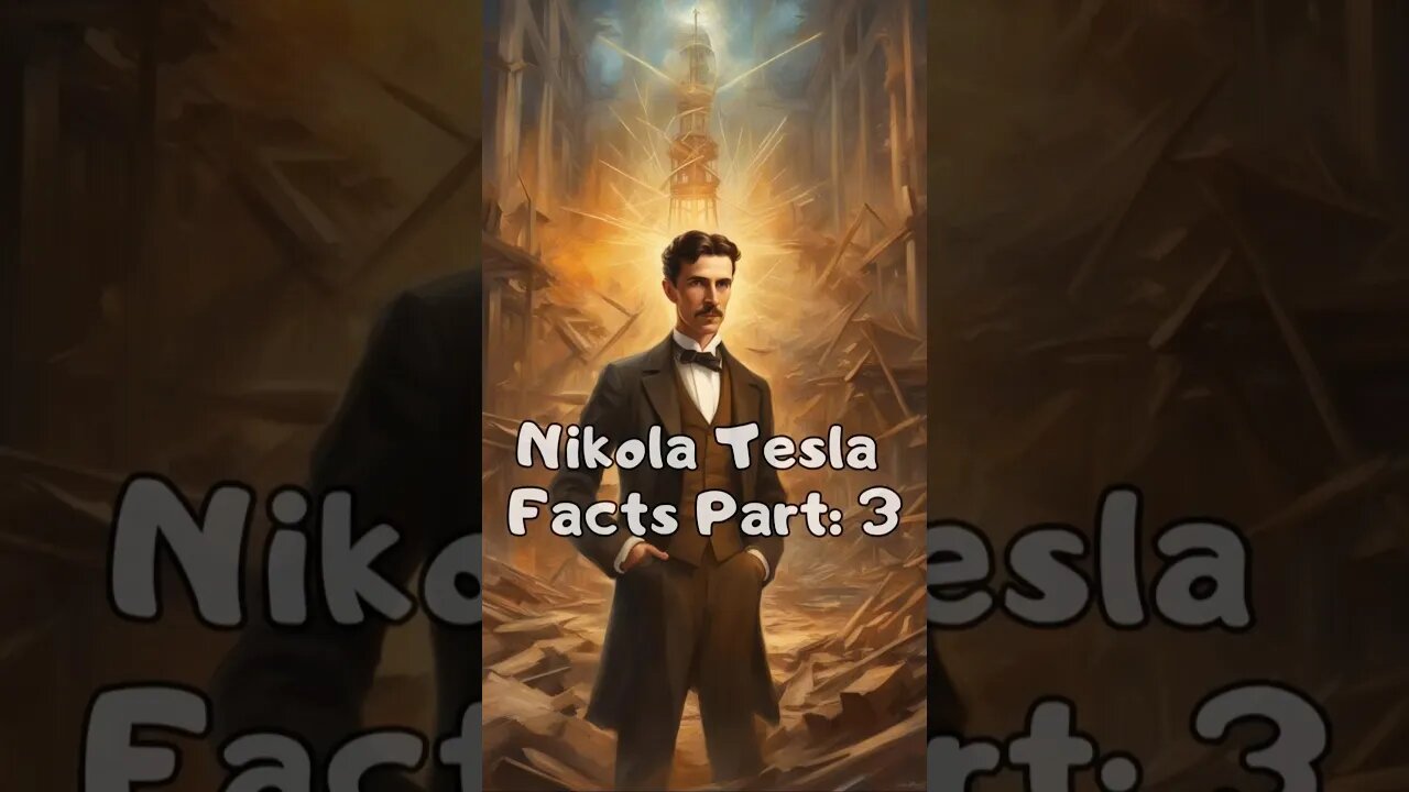 Nikola Tesla Interesting Facts | Part 3 🎩🔌