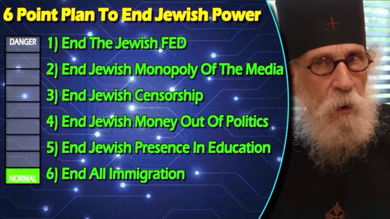 6 Steps Plan to End Jewish Power - by Whistleblower Rabbi Nathanael Kapner