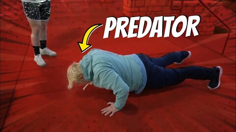 PRED FORCED TO DO PUSH UPS