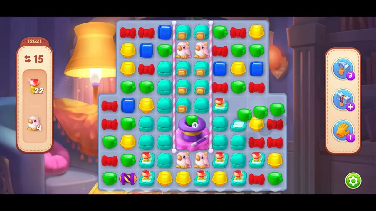 Playrix Homescapes Gameplay Walkthrough Level 12621