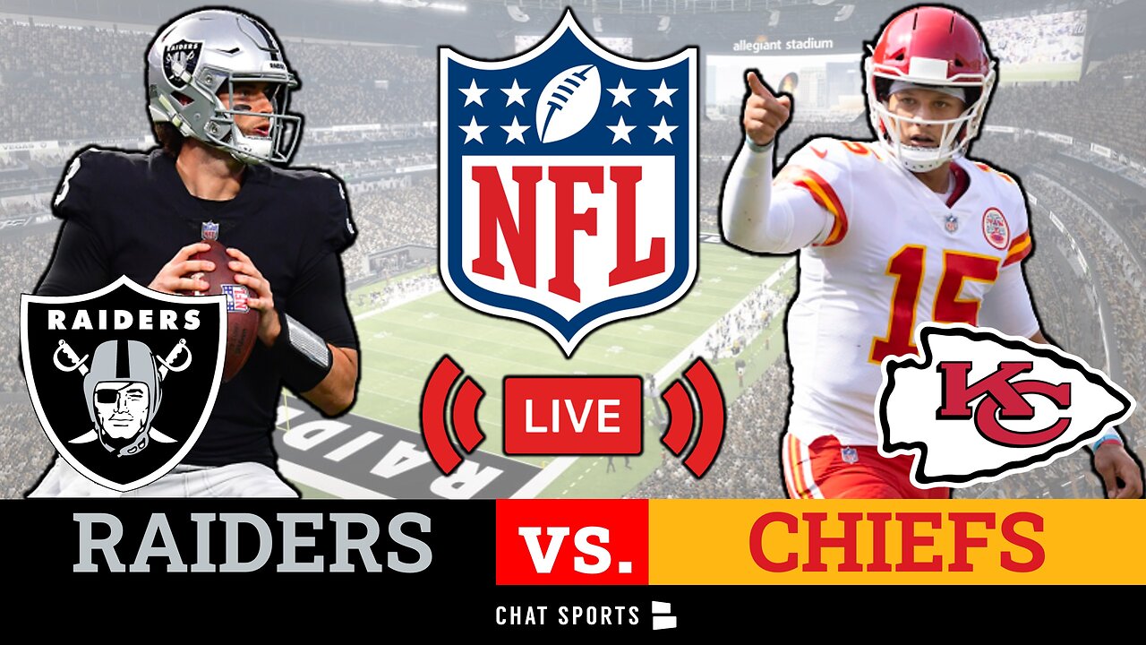 LIVE: Raiders vs. Chiefs NFL Week 18