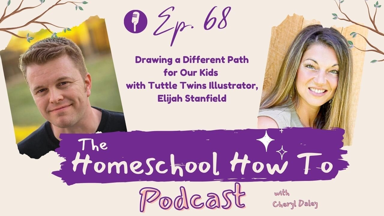 #68: Drawing a Different Path for Our Kids with Tuttle Twins Illustrator, Elijah Stanfield