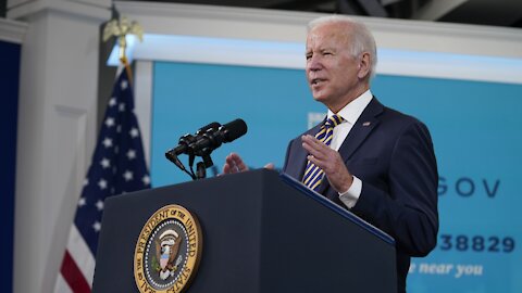 President Biden Touts Progress On COVID, Pushes Vaccinations