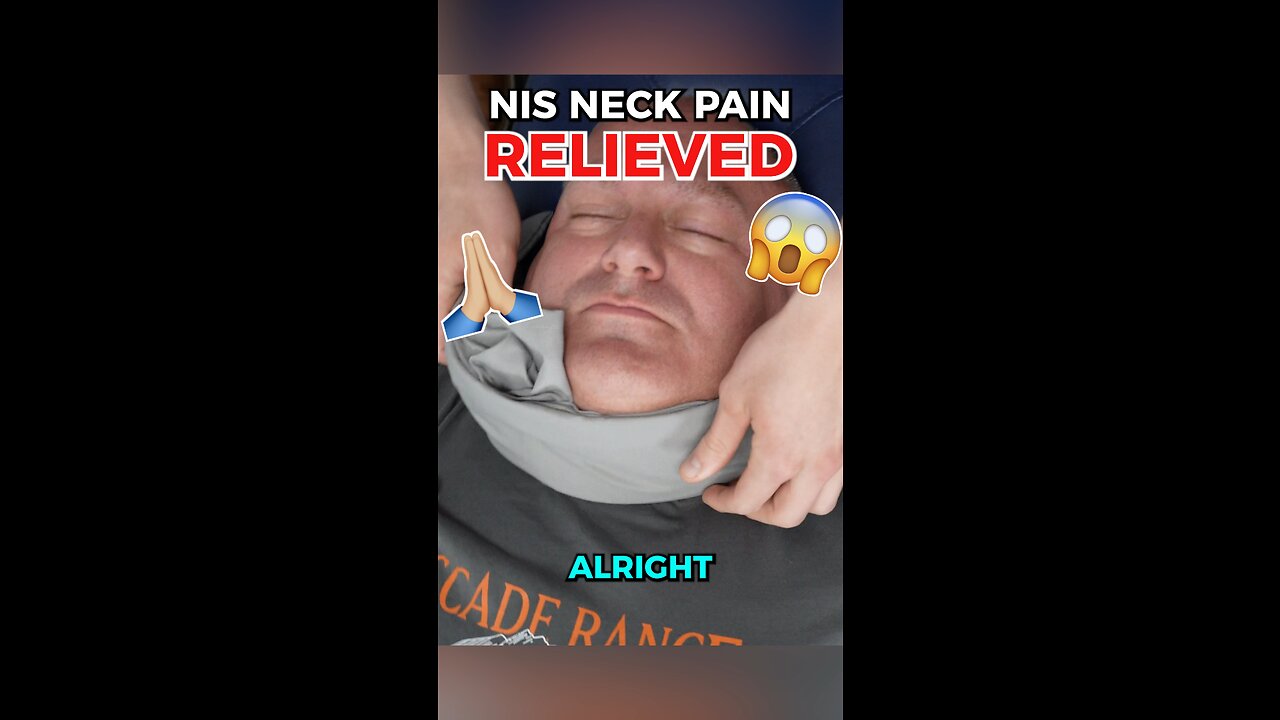 This is The Only Thing That Helped His Neck Pain! #chiropractor #backpain #neckpain #headaches