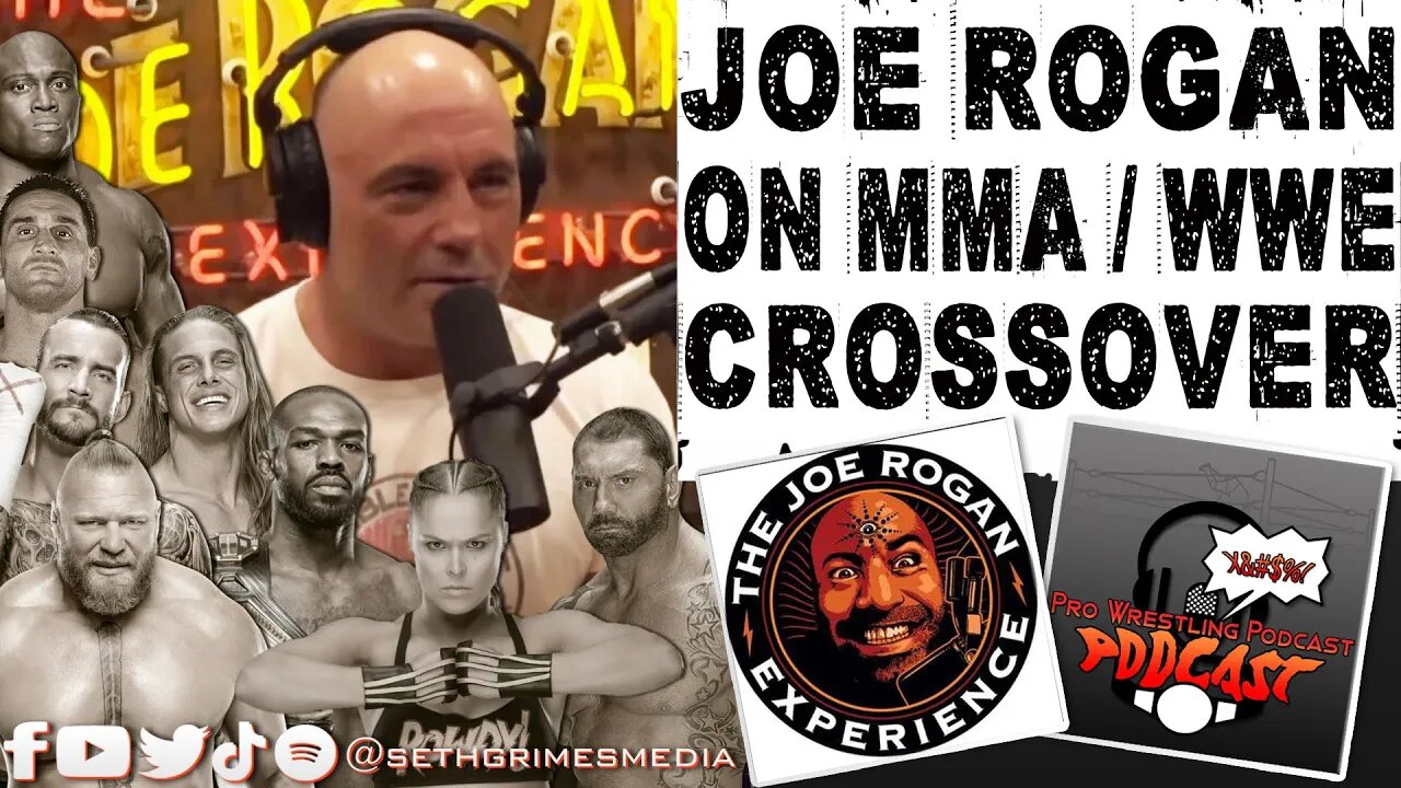 Joe Rogan on CM Punk, Brock Lesnar, Matt Riddle | Clip from Pro Wrestling Podcast Podcast #joerogan