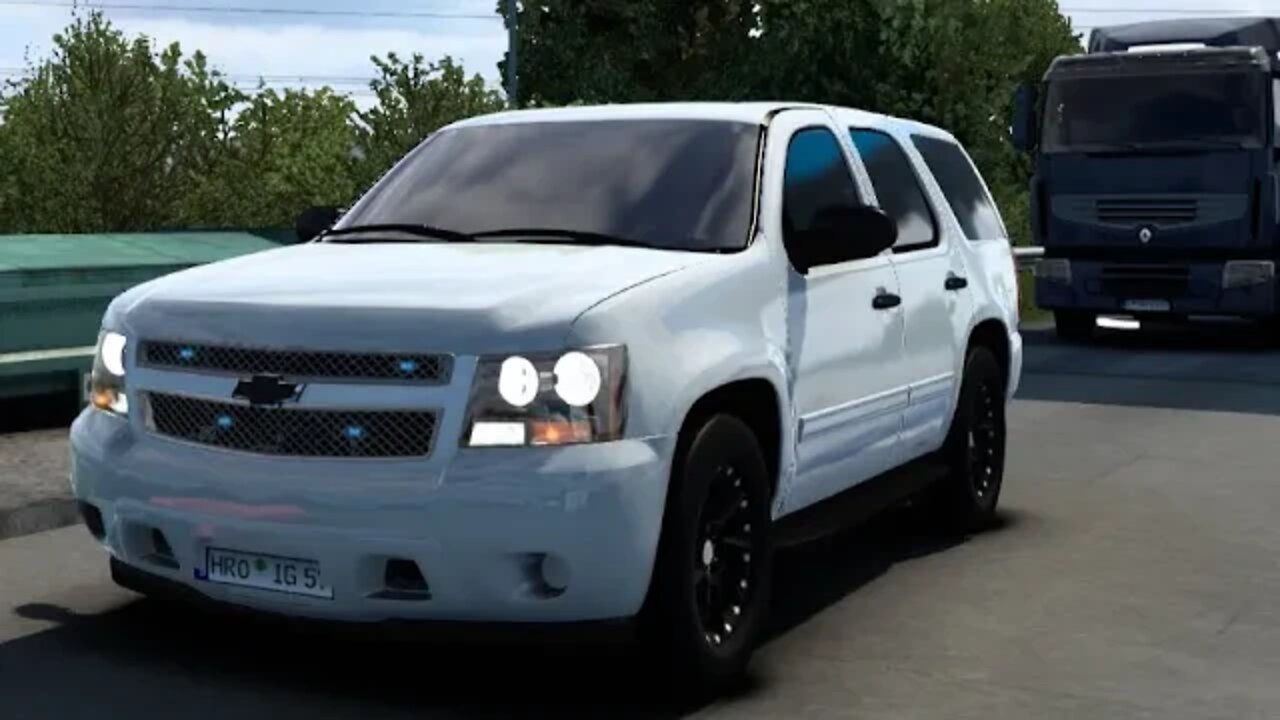 CHEVROLET TAHOE 2007 . TEST DRIVE. Ukrainian Logistic Company - ETS 2/ НІХТО НАС НЕ СПИНИТЬ