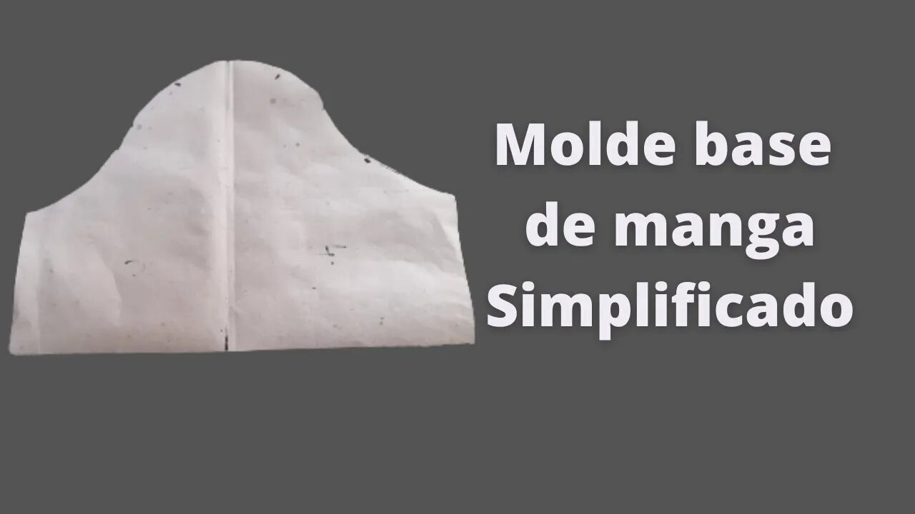 Molde base de manga bem Simplificado