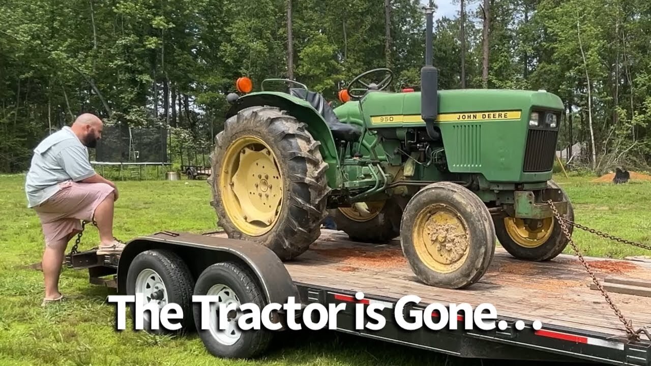 Had To Send The Tractor Off To Get Fixed..