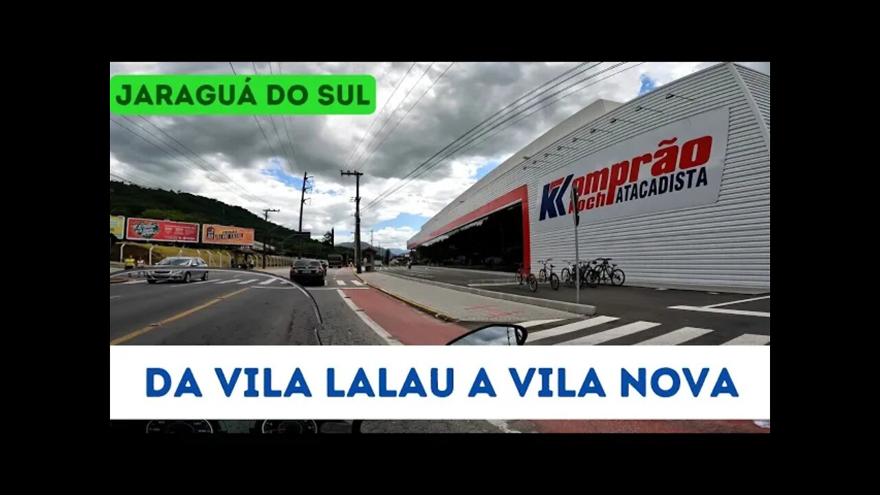 Da Vila Lalau, até a Vila Nova, com passagem pela Ilha da Figueira. #JARAGUADOSUL