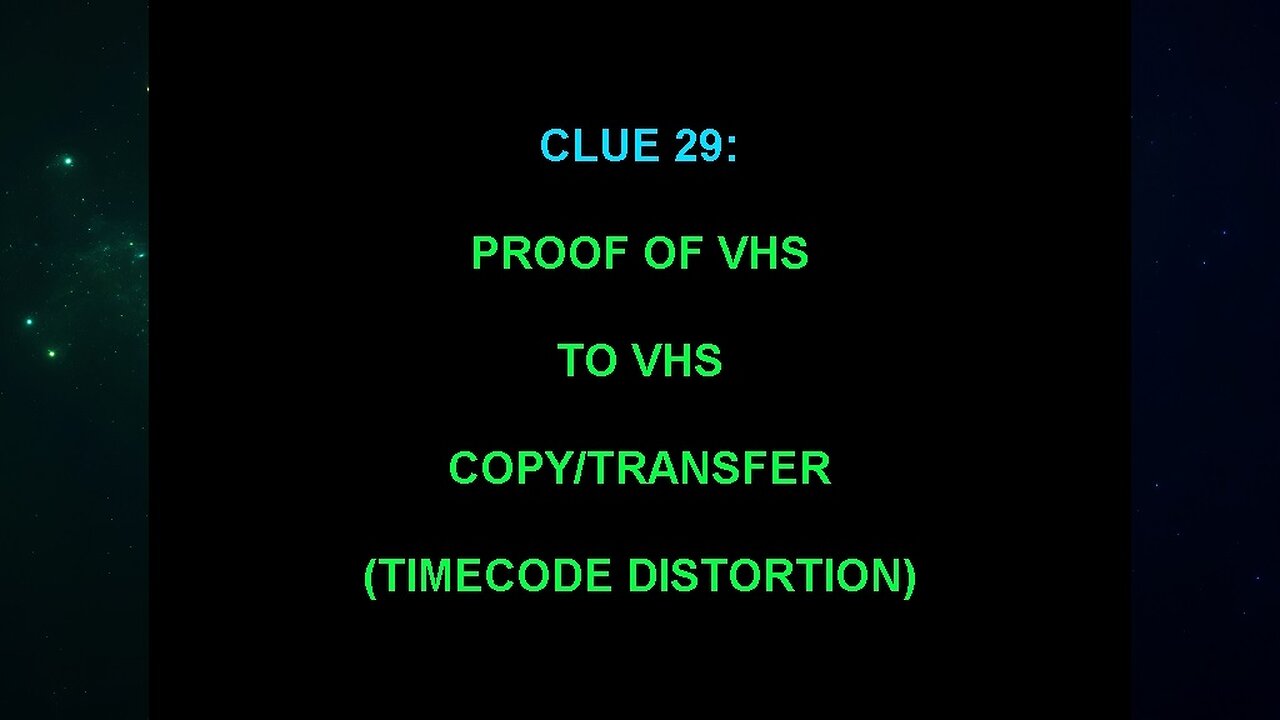 Clue 29 (The "Alien Interview" Video Analysis 2013/2014/2015)