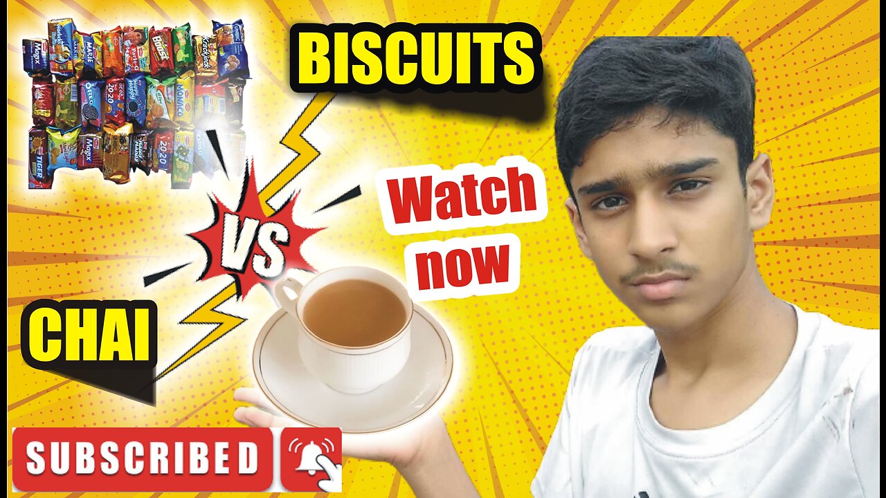 TEA VS BISCUITS EXPERIMENT.