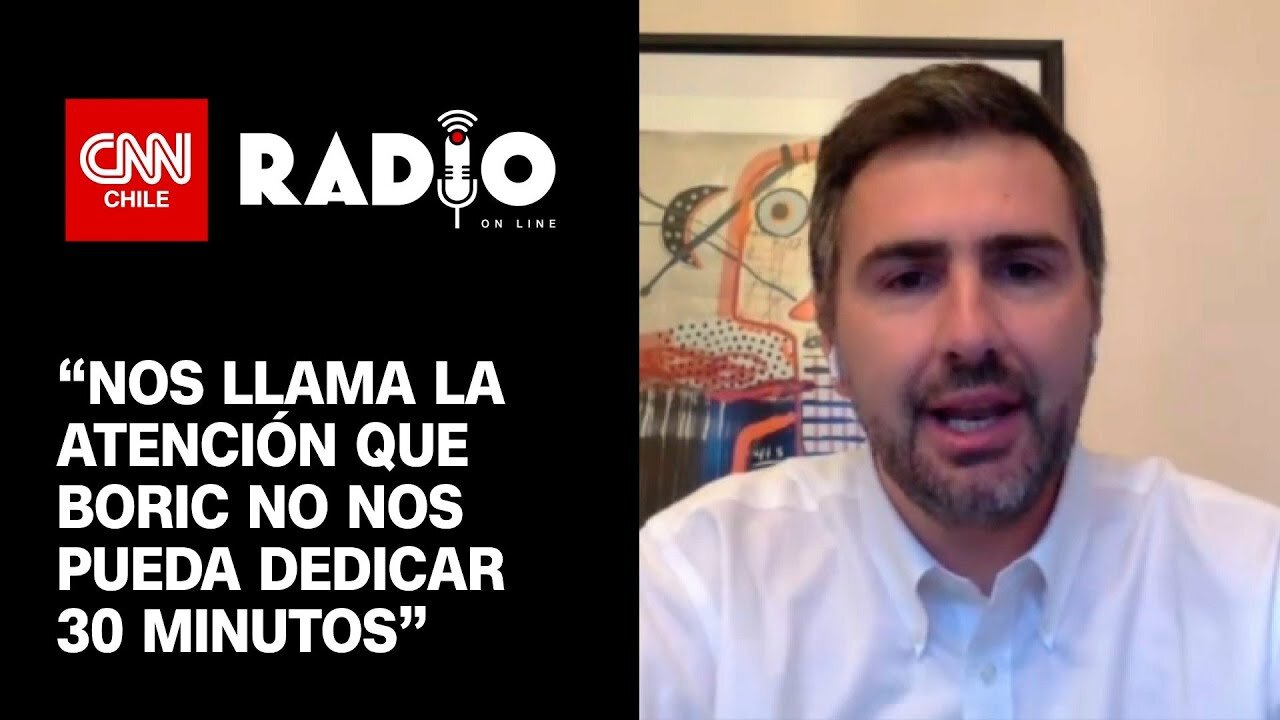 Críticas a Boric por no asistir a Enela: “Nos llama la atención que no nos pueda dedicar 30 minutos”