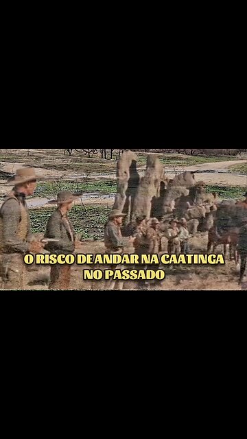 O RISCO DE ANDAR NA CAATINGA NO PASSADO.