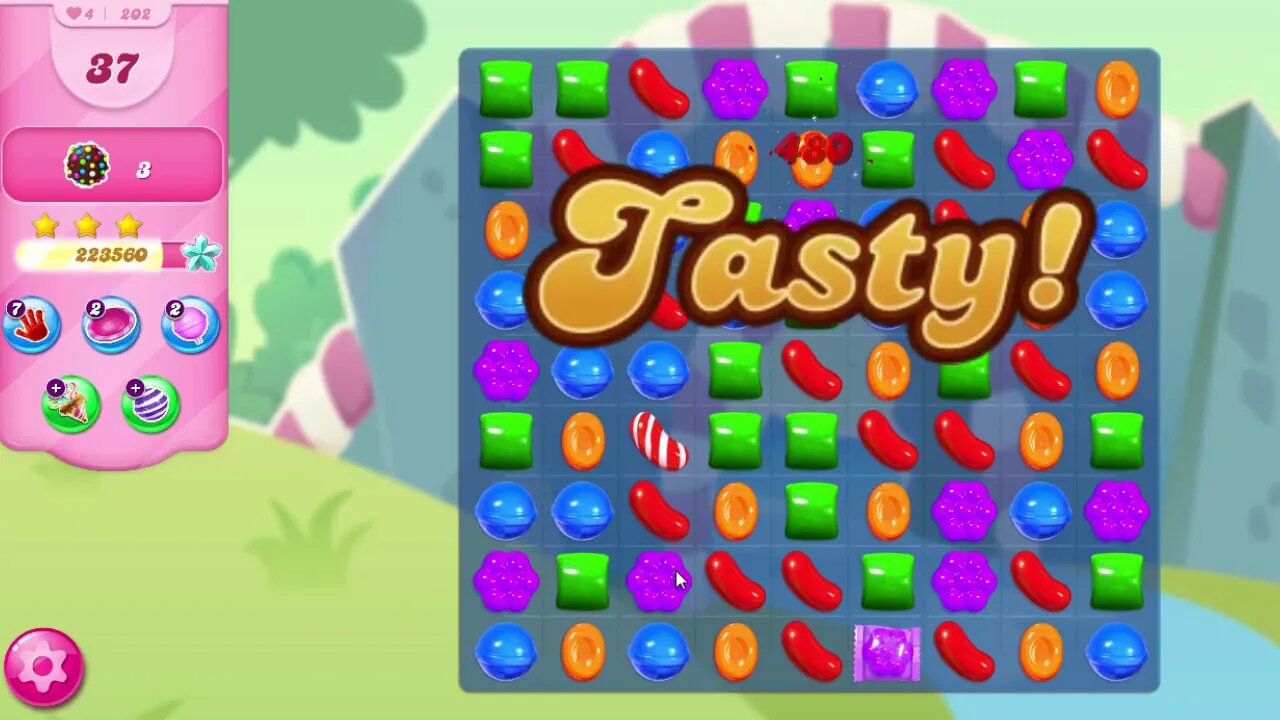 Candy Crush Saga Level 202