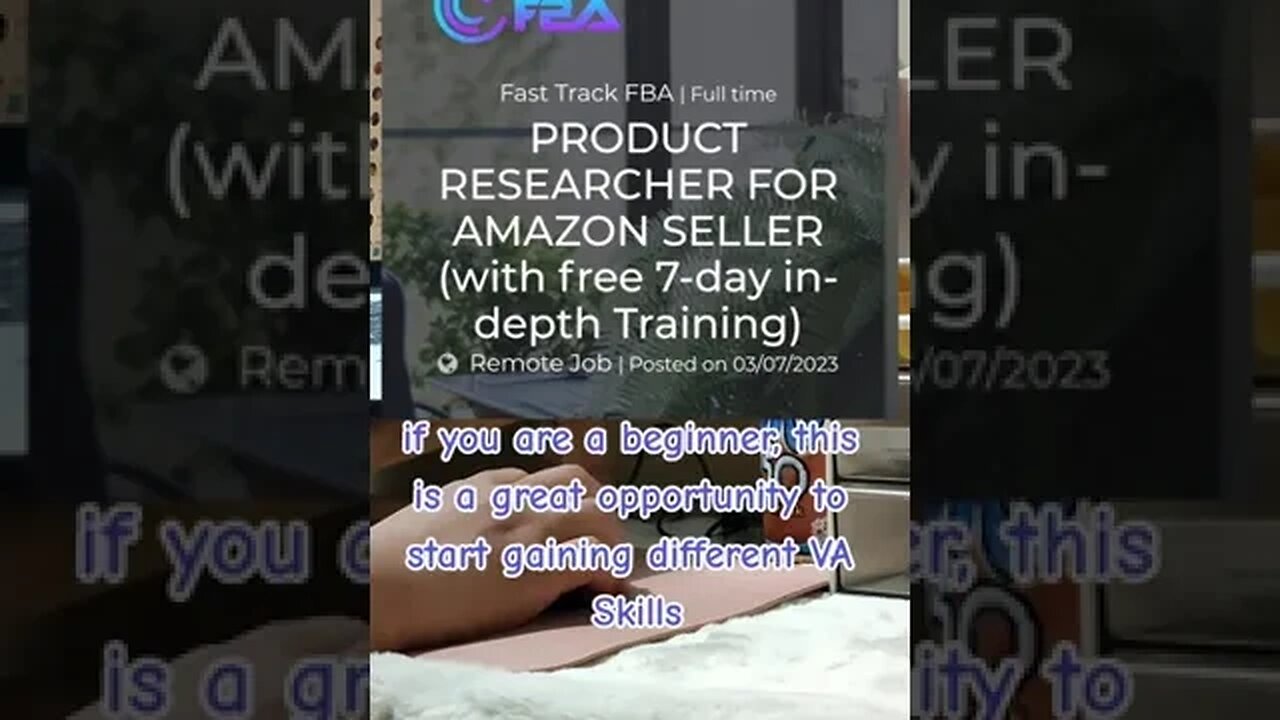 Earn Big Money in Product Researcher in Amazon l WFH UNIVERSITY