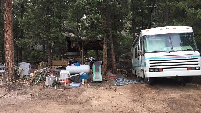 Homeless man told to move off his own property