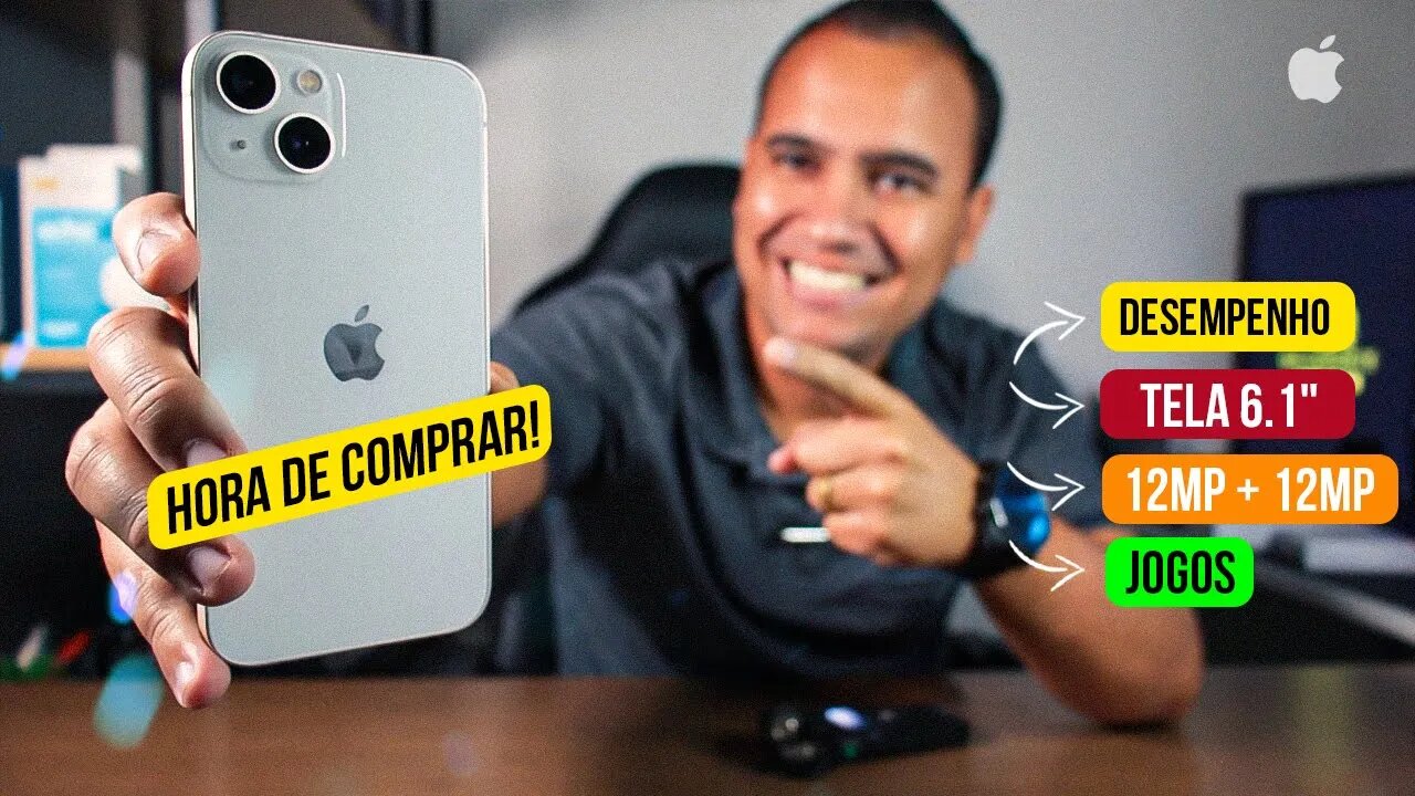 O MELHOR PREÇO DE 2023! IPHONE 13, O MELHOR PARA COMPRAR ATÉ 2024?