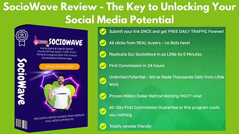 SocioWave Review – The Key to Unlocking Your Social Media Potential