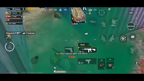 solo vs squad | 4finger game play | pubg mobile |battle ground India |2024