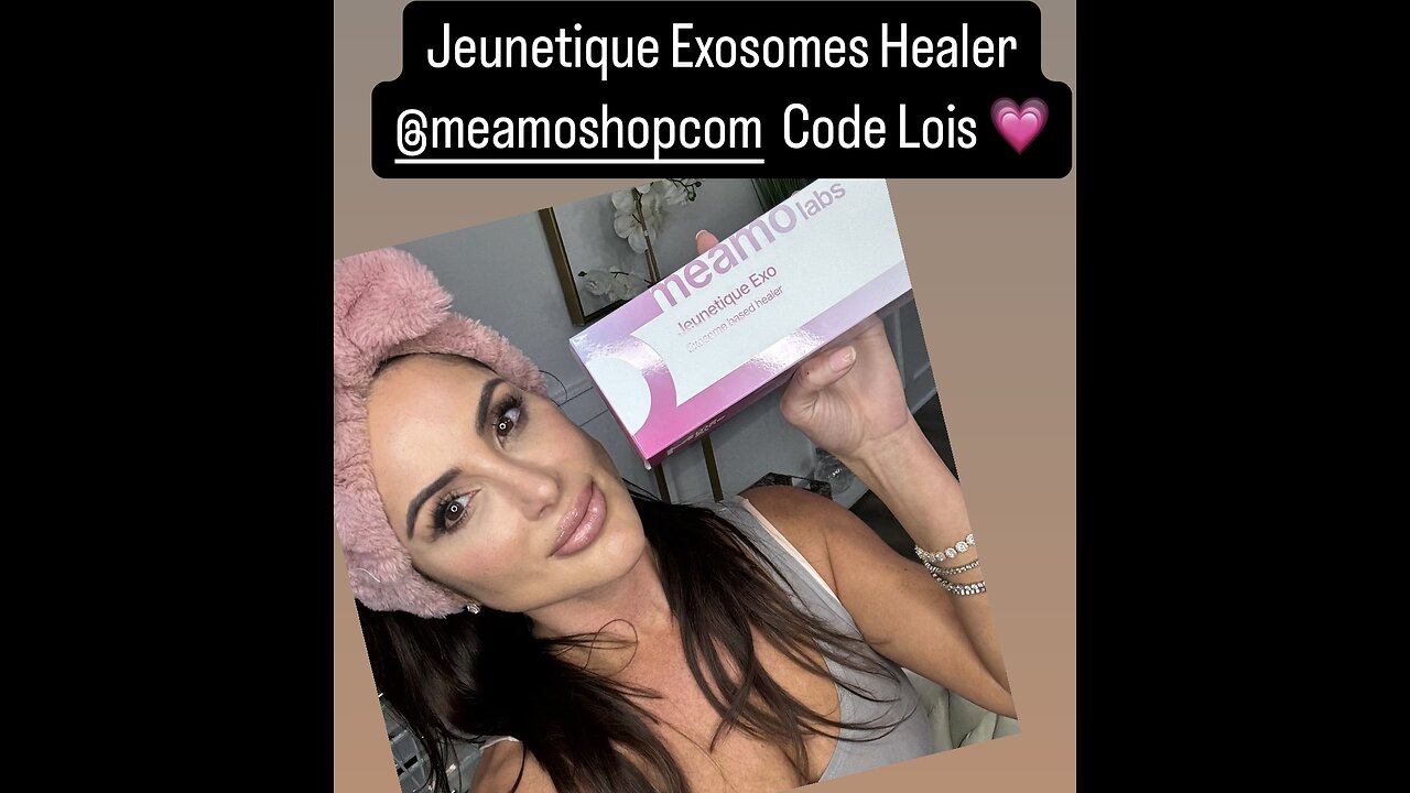 LIVE | Chest Rejuvenation NEW PRODUCT Launch Meamo Lab Jeunetique Exosomes +PDRN+Collagen+Peptides *Power House | Meamoshop Code Lois