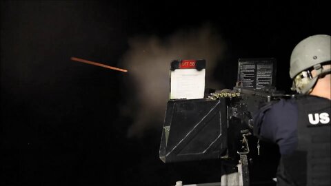 Sailors Participate in a Live-Fire Exercise