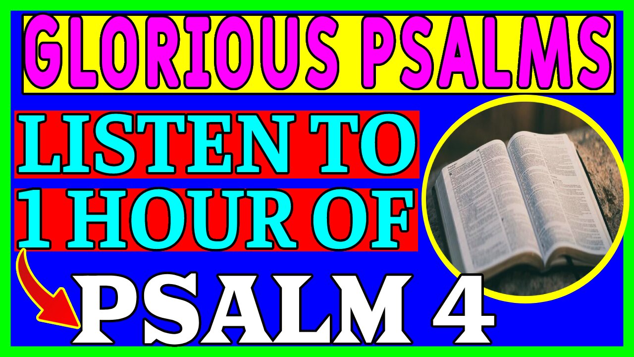 PSALM 4 | 1 HOUR - LISTEN SLEEPING