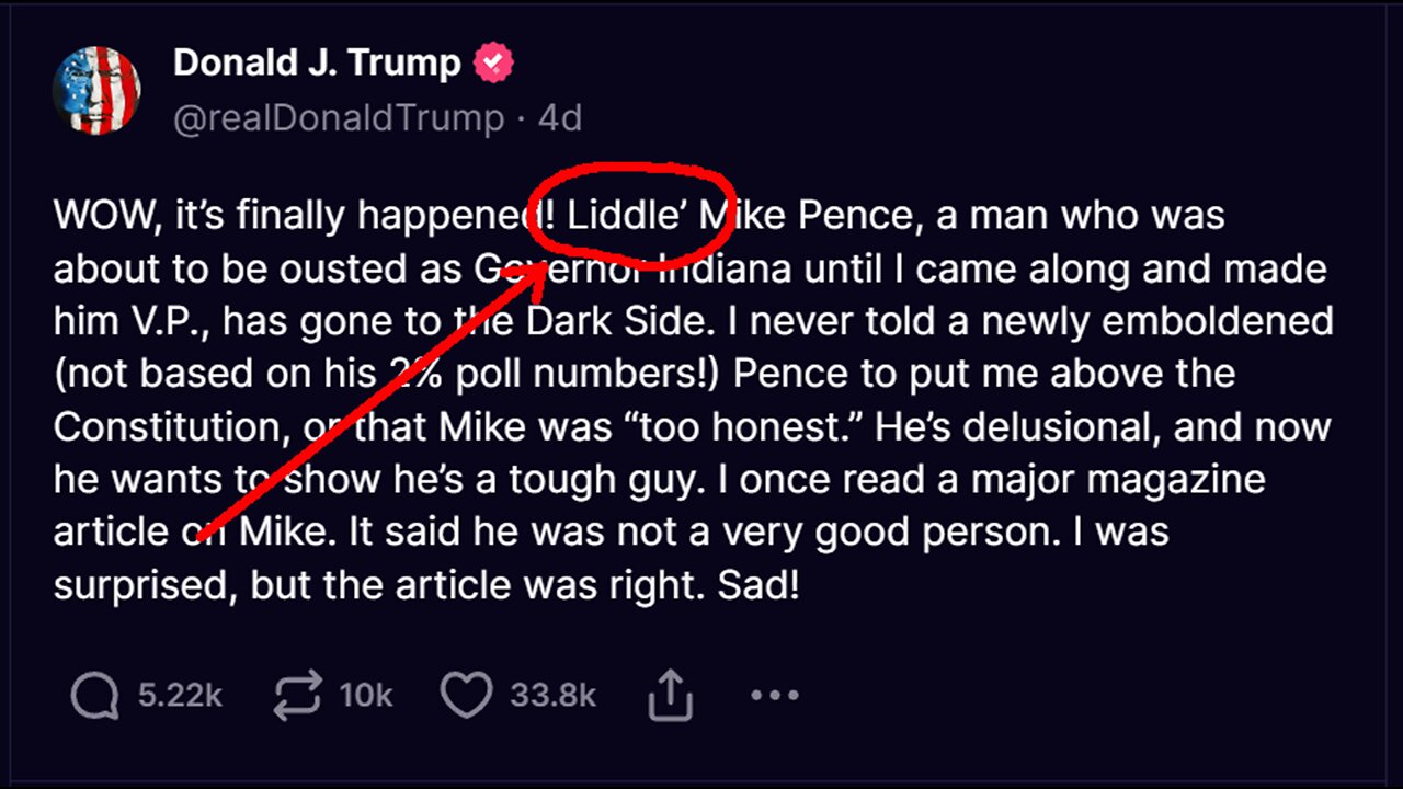 Liddle Mike Pence