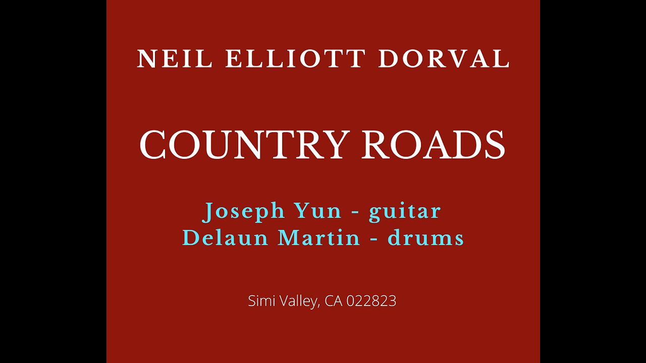 Neil Elliott Dorval with Jospeh Yun (guitar) & Delaun Martin Drums live Simi Valley 022823